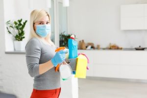 How often should I disinfect my workplace?
