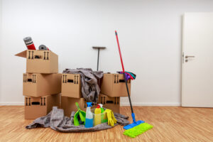 Should you clean a house before moving in