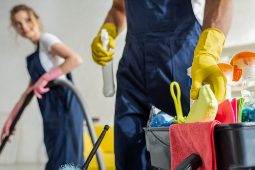 How do you neutralize a cleaner smell